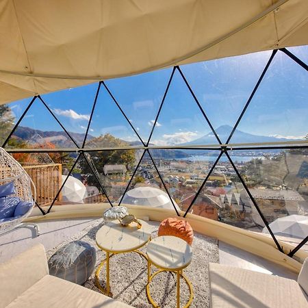 פוג'יקאוואגוצ'יקו Mt,Fuji Glamping Terrace Minenohana - Vacation Stay 35711V מראה חיצוני תמונה
