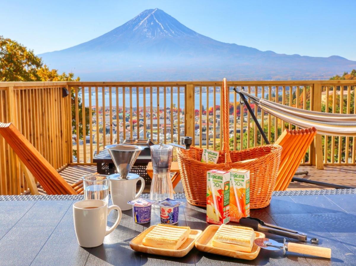 פוג'יקאוואגוצ'יקו Mt,Fuji Glamping Terrace Minenohana - Vacation Stay 35711V מראה חיצוני תמונה