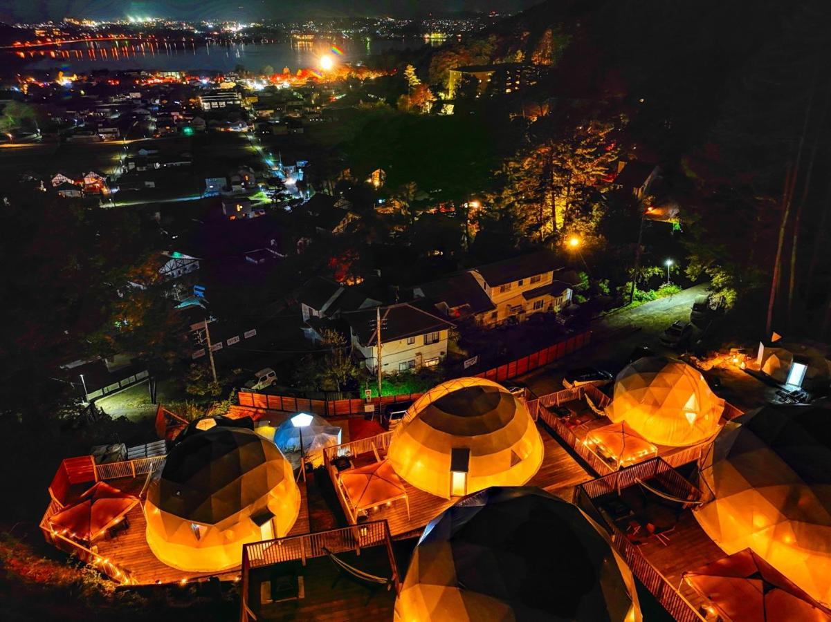 פוג'יקאוואגוצ'יקו Mt,Fuji Glamping Terrace Minenohana - Vacation Stay 35711V מראה חיצוני תמונה
